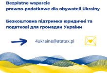 Bezpłatne wsparcie prawno-podatkowe dla Ukraińców